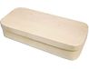 INNSPIRO Rechthoekige houten kist van spinhout, 22 x 10 x 5 cm, 97060