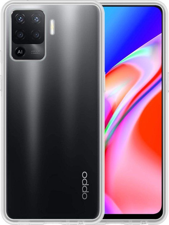 LUQ Siliconen Hoesje voor OPPO A94 - Transparant