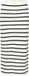 ICHI - IHBOSTON SK - Dames - Midi rokken - Gestreept - Viscose/Polyester/Polyamide - Maat XS - Kleur Birch w. Black stripe