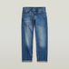 G-Star Mosa Straight Heren Jeans Katoen Elastaan Blauw Dandy