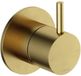 Hotbath Cobber - Inbouw Douchemengkraan - Geborsteld Messing PVD