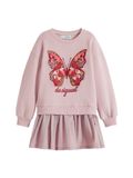 Desigual Jurk gemengde kleuren / pink