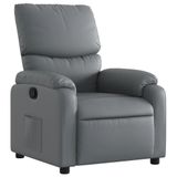 VidaXL Accent Chair Faux Leather Grey