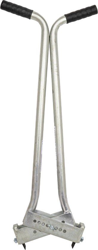 ORIT Steentrekker - Klinkertrekker - Verstelbaar 20-30 cm - Zilverkleurig