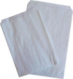 Merkloos / Sans marque Packlinq Witte Papieren Zakken Cellulose Papier 35grs 12x18 cm (25 stuks)