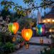 Northpoint Set de 3 lanternes solaires à air chaud à LED