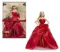 Barbie Joyeuses Fêtes, blond, model JJX65, speciale editie, elegante feestoutfit, collectie