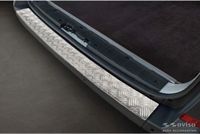 RVS Volkswagen Crafter RVS Achterbumperprotector 'Riffled' XL
