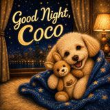 Good Moonlit Paw Press Good Night, Coco