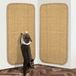 Krabmat Heatail Kattenkrabmat, set van 2 krabmatten van natuurlijk sisal - 50 x 25 cm