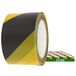 Amig - Pak van 24 waarschuwingstapes - Voor gevaarsignalering en waarschuwing - Waterbestendig en flexibel - Lagedichtheidpolyethyleen (LDPE) - 70 mm x 200 m - Geel en zwart tape