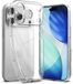 Ringke Air | Hoesje Geschikt voor Apple iPhone 18 Pro Max / 17 Pro Max | Back Cover Flexibel TPU | Militaire Standaard | Clear