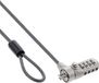 InLine Notebook-veiligheidsslot, combinatie, 2m, 4,4mm
