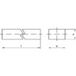 TOOLCRAFT 138547 Staal C45 + C Spiestaal (l x b) 1000 mm x 9 mm 14 mm 1 stuk(s)