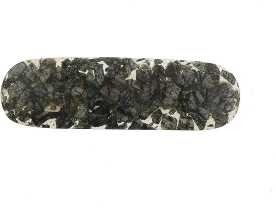 Behave - Haarspeld - Retro - Grijs - Epoxy - 9 cm