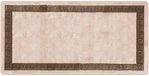 vidaXL - Tapis - Runner - MARSA - Beige et Noir - 100 x 200 cm