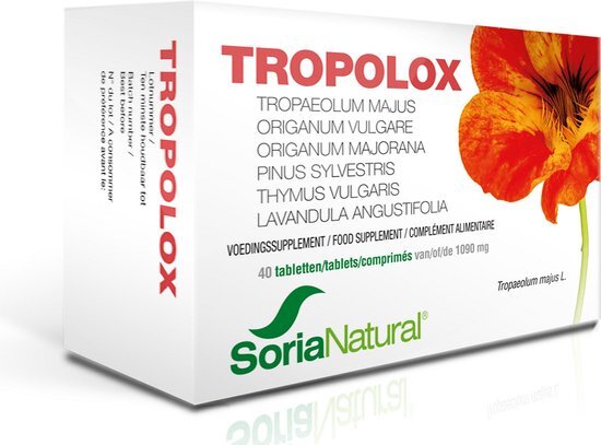 Soria Natural Tropolox Tabletten