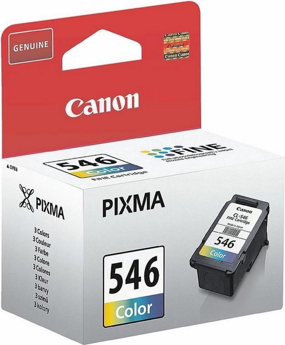 Canon CL-546 - Inktcartridge / Cyaan/ Magenta / Geel