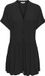 ONLY ONLSAGA BRISTOL S/S BUTTON DRESS WVN - Meisjes - Mini jurken - Zwart - Maat M