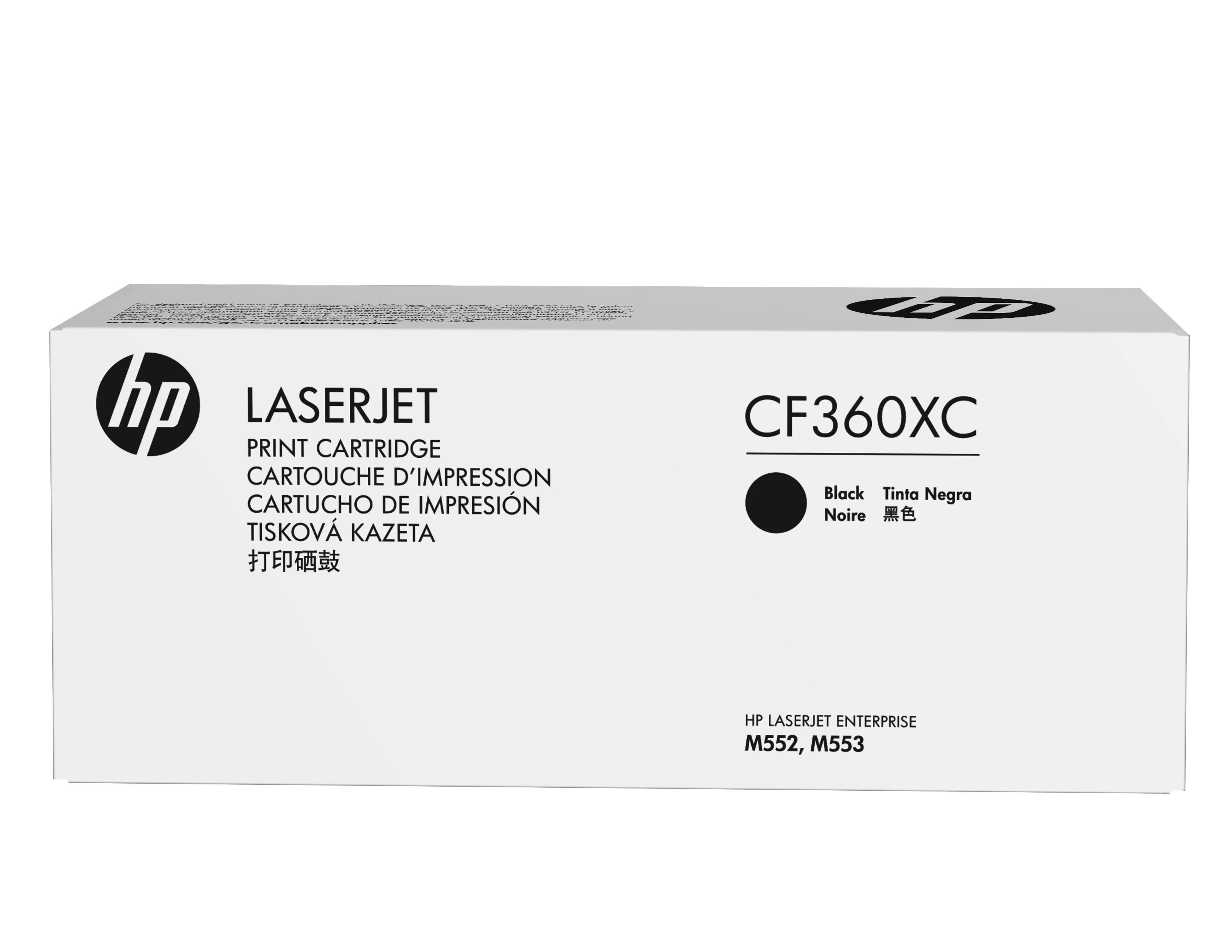 HP CF360XC Black Toner Cartridge - High Yield - Original