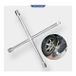 Brilliant Tools Wheel Cross Wrench, 1/2" x 17 x 19 x 22 mm - 1 Piece