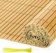 Bambu-look PVC scherm voor de tuin - 0,8 x 5 meter