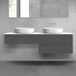 OLTENS Vernal meuble de salle de bain, 3 pièces, 160 x 25,2/48,6 cm