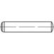 TOOLCRAFT Cilindrische pennen 30 mm 25 stuk(s)