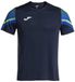 Joma Elite Xi T-shirt Met Korte Mouwen Blauw XL Man