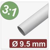 Quadrios 25CA630 Krimpkous met lijm Wit 9.5 mm 3.2 mm Krimpverhouding:3:1 per meter