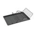 Metaltex Afdruiprek met kom, zwart, 46 x 33 x 48 cm