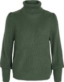 Vila Trui Vilou New Rollneck L/s Knit Top - N 14075811 Pineneedle Dames Maat - XXL