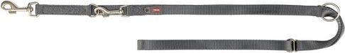Trixie Laisse pour chien - Nylon réglable Graphite 200x1cm