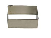 Gobel 877630 Nonnette vorm rechthoekige inox