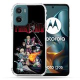 Cokitec Versterkte hoes voor Motorola G05 / E15 Manga Fairy Tail Logo Team