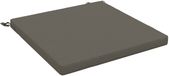 vidaXL Zitkussen SOEST 100% Polyester Grijs 80 x 80 x 5 cm