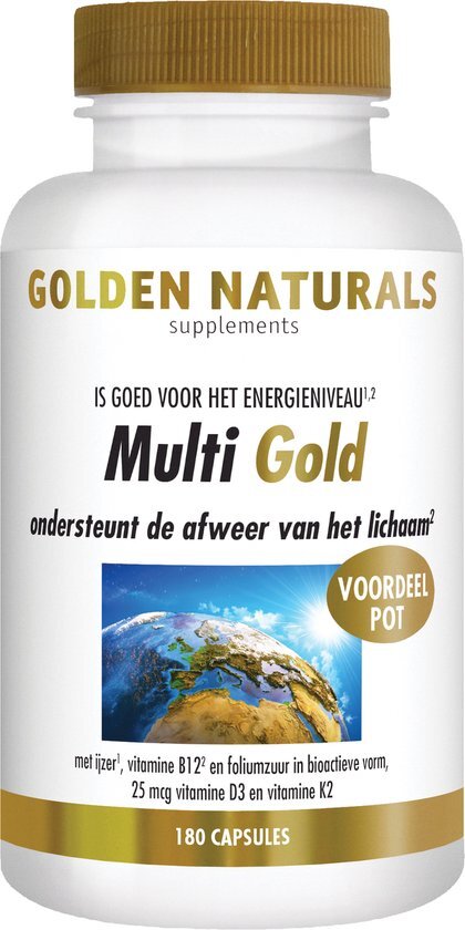 Golden Naturals Multi strong gold 180 VC