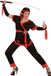 Widmann Finidi Ninja pak Sara dames Zwart M