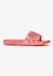 Superdry Marble badslippers Dames Hyper Fire Pink AOP