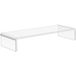 Mobliva Support Pour Écran D'Ordinateur Portable, Pc, Ergonomique, En Acrylique Transparent, 53 X 19 X 9 Cm