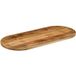 Maison Exclusive - Plateau de table ovale en manguier massif non traité 120x60x2,5cm