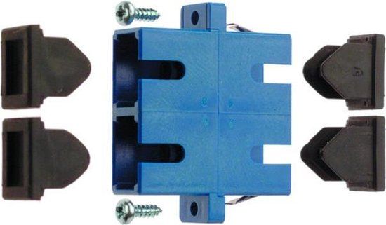 Telegärtner 100007238 Connector voor glasvezelkabels Blauw 1 stuk(s)