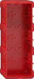Gira E22 Doos voor montage in wand/plafond Rood 21.71 cm
