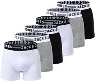 Jack&Jones SENSE TRUNKS 3 PACK Boxershorts Mannen XL Zwart/Grijs/Wit Katoen-Stretch
