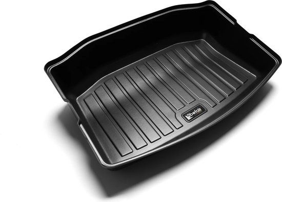 2BeFair Tesla Model 3 Kofferbakmat - Lower Trunk Mat - Zwart - Waterdicht