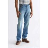 Wrangler Texas Harbor Blue Jeans Denim Blue Größe: W33L32