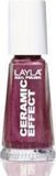 Layla Cosmetics Smalto Layla Ceramic Effect nagellak 10 ml Roze Glans