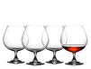 Lyngby Glas Juvel Cognacglazen - Transparant - 690 ml - Set van 4
