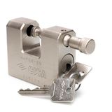 CISA 128550750 Inbraakbestendig hangslot van staal met sleutel LIM, 75 mm