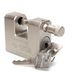 CISA 128550750 Inbraakbestendig hangslot van staal met sleutel LIM, 75 mm
